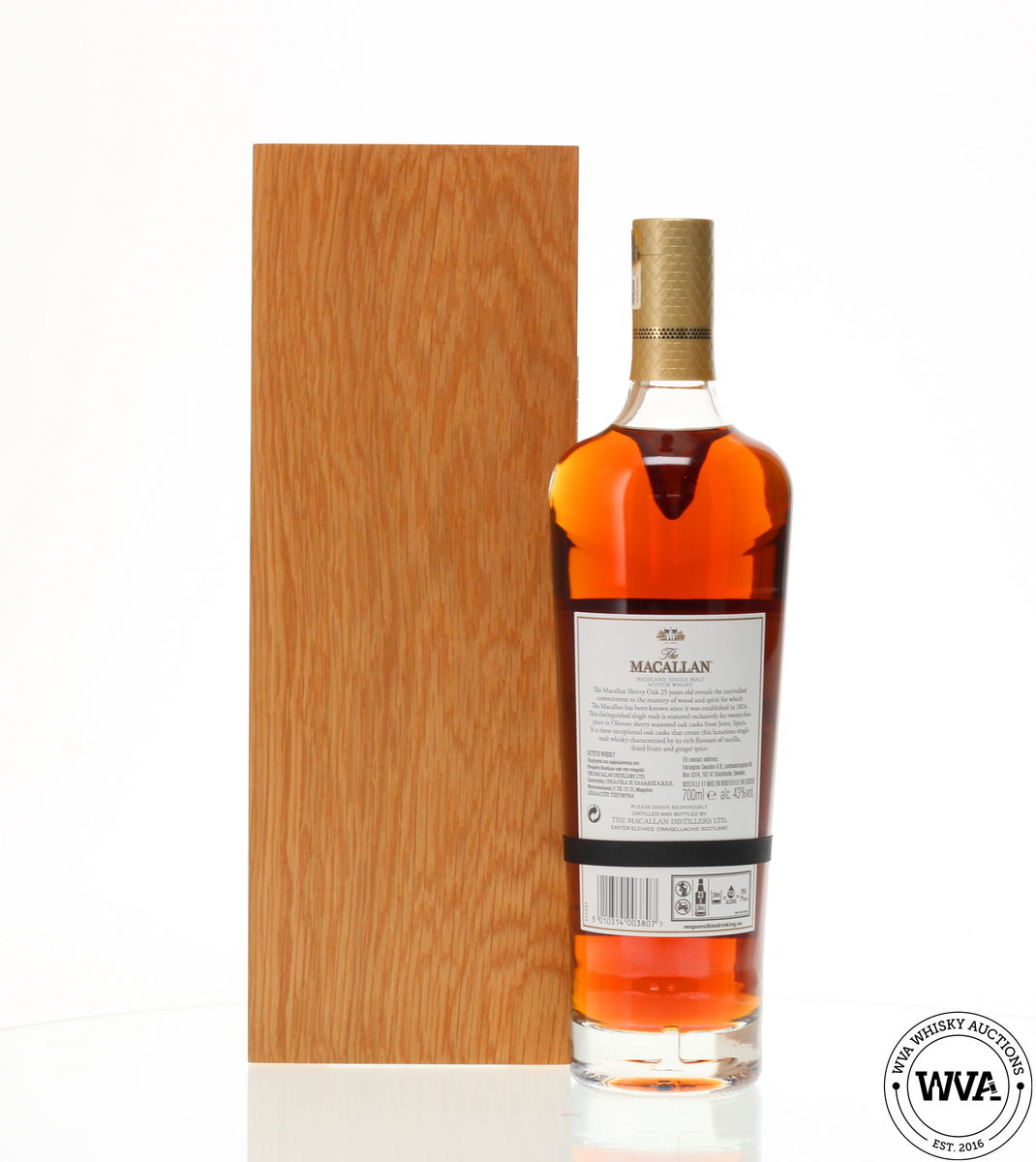 MACALLAN 25 YEAR OLD SHERRY OAK 2020 RELEASE