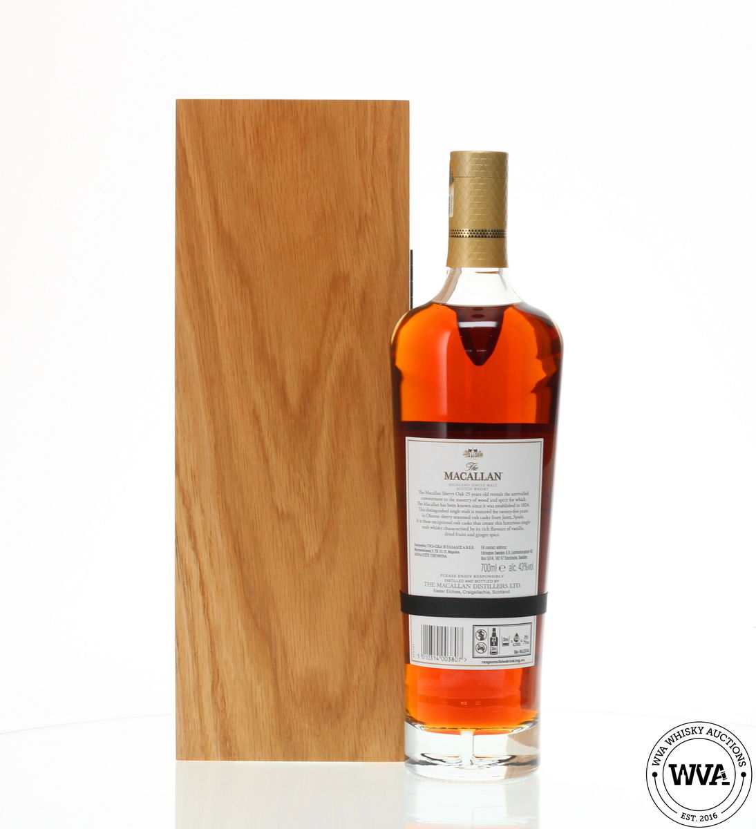 MACALLAN 25 YEAR OLD SHERRY OAK 2021 RELEASE