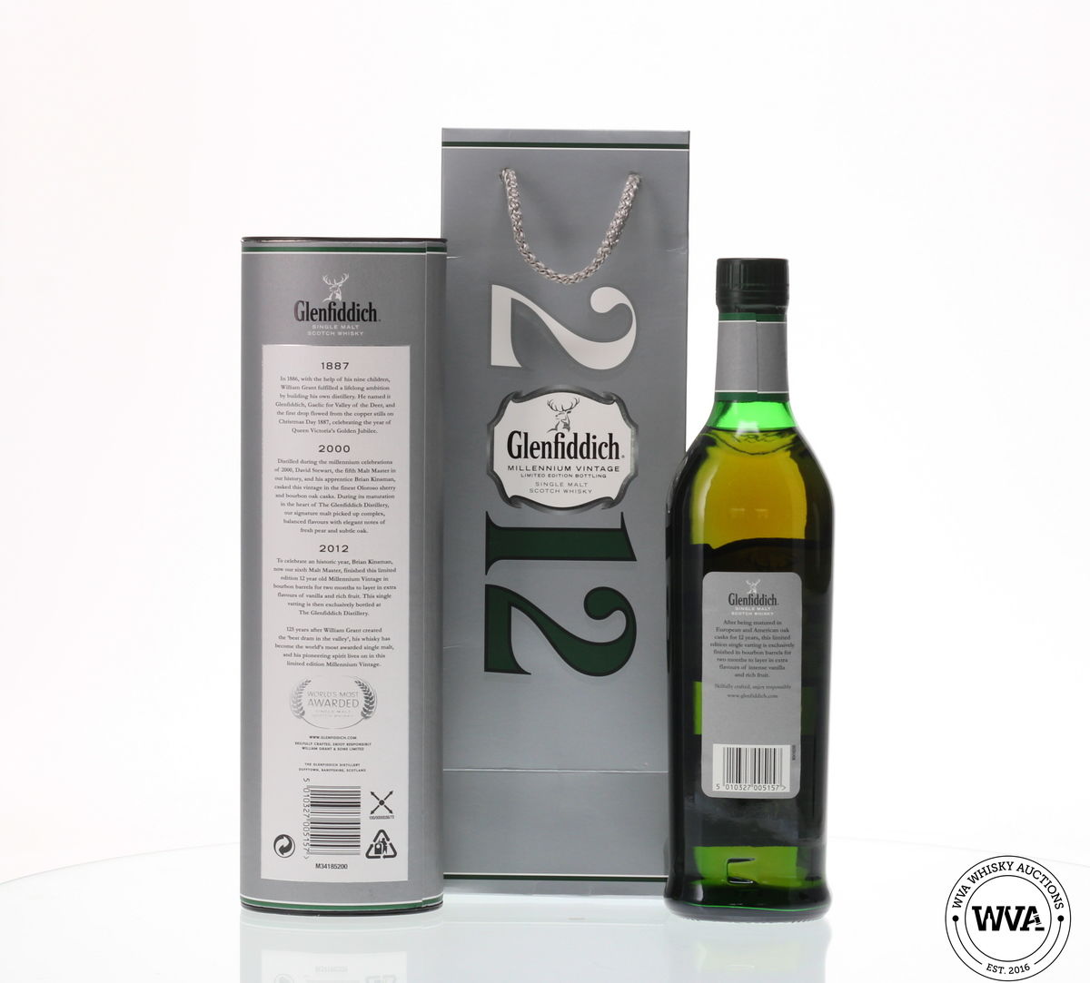 GLENFIDDICH MILLENNIUM VINTAGE 2012