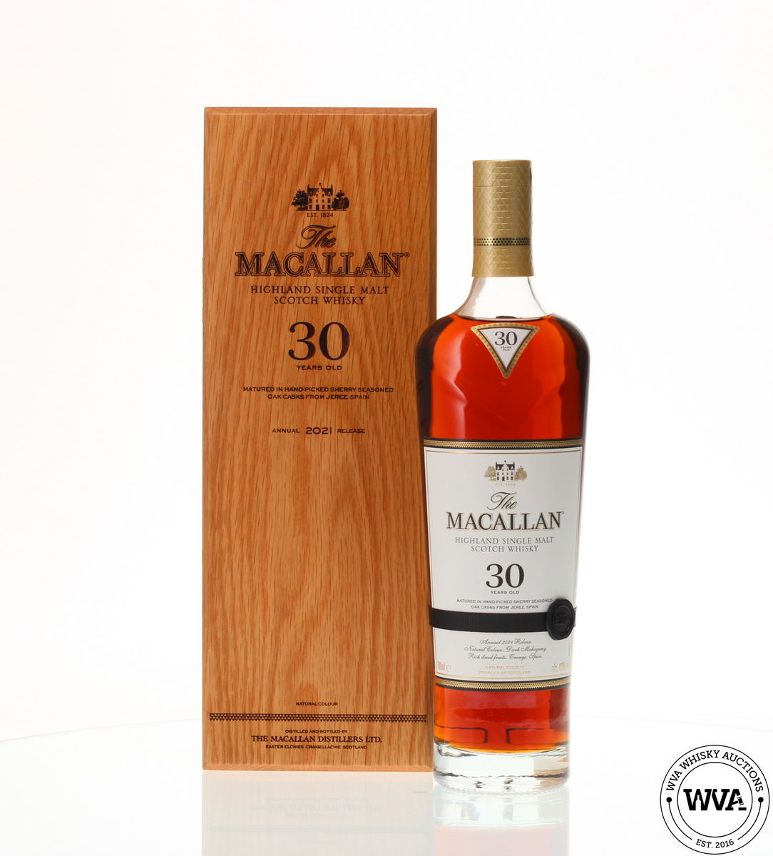 MACALLAN 30 YEAR OLD -  SHERRY OAK 2021 RELEASE