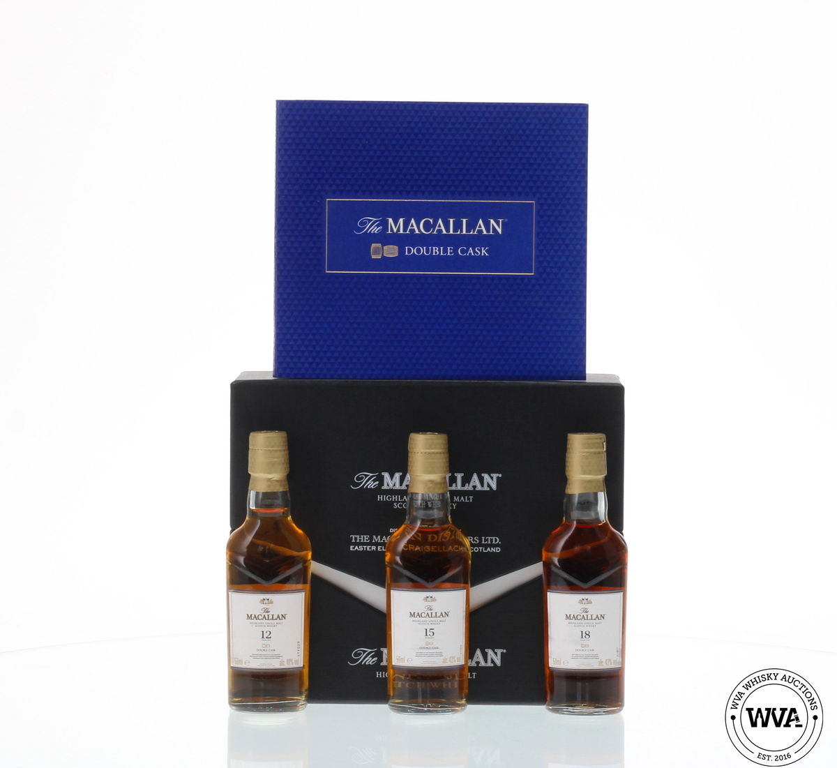 MACALLAN DOUBLE CASK TASTING MINIATURE SET (3x5cl)