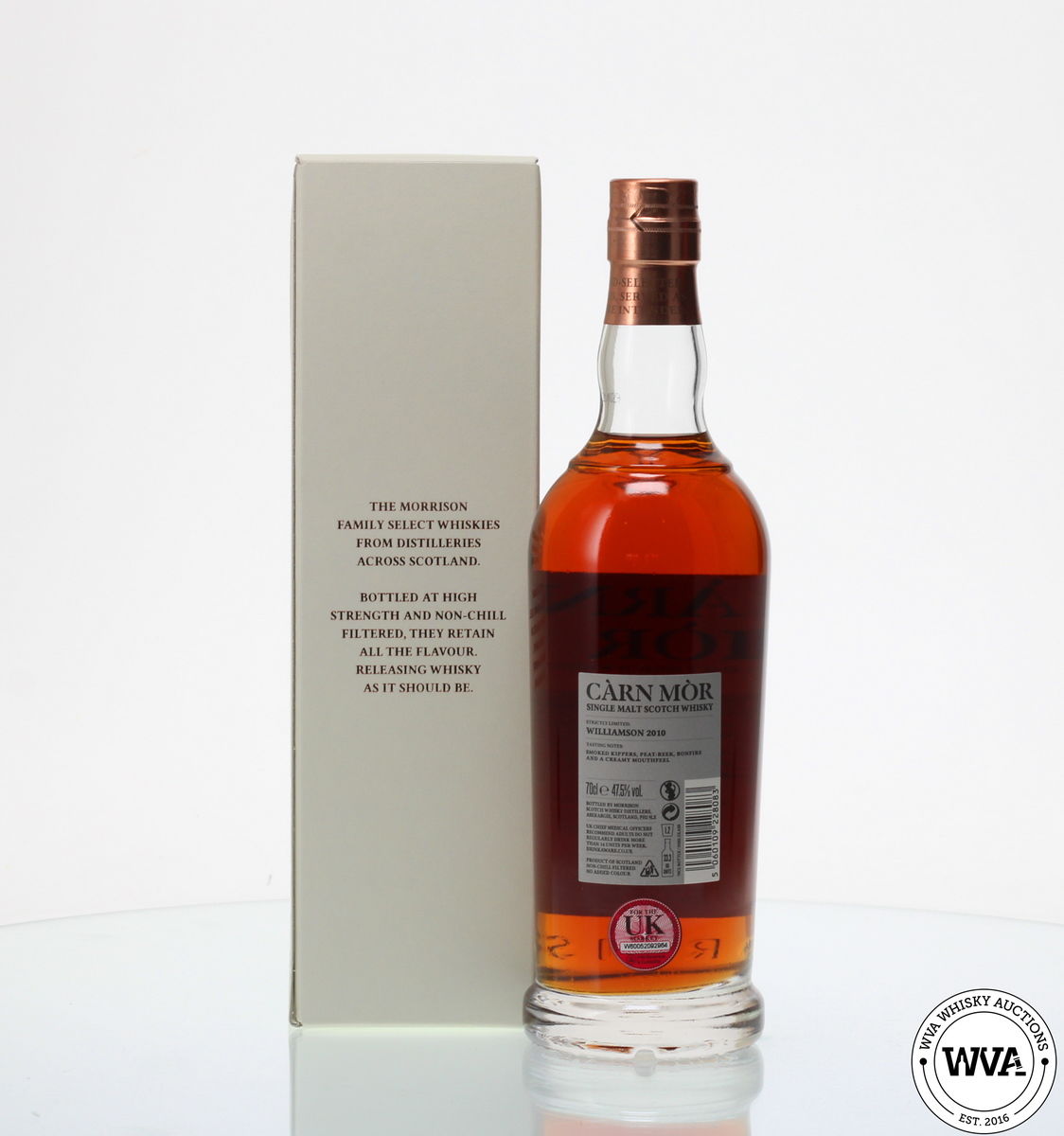 WILLIAMSON (LAPHROAIG) 2010 10 YEAR OLD CARN MOR STRICTLY LIMITED