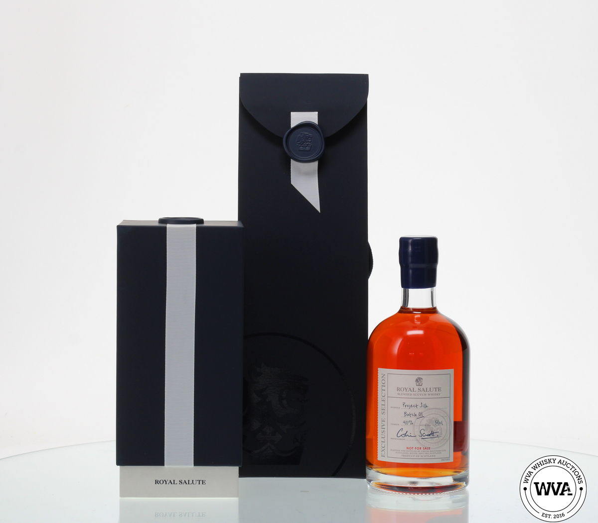 CHIVAS ROYAL SALUTE "PROJECT SILK" BATCH 1 NOT FOR SALE