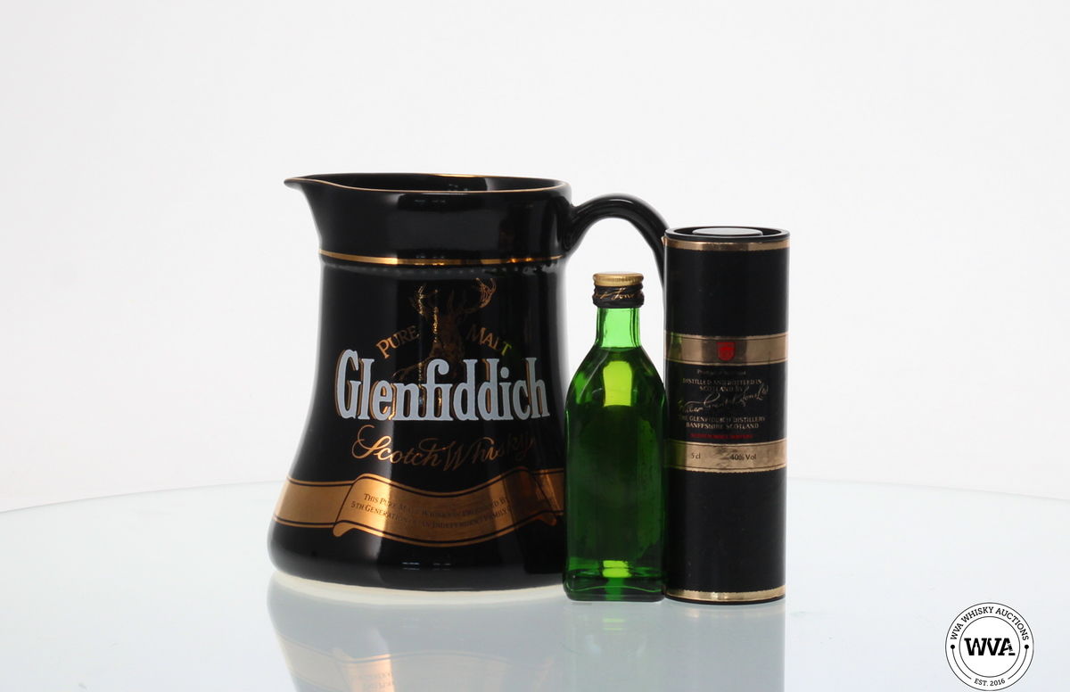 GLENFIDDICH WHISKY MINIATURE WITH JUG