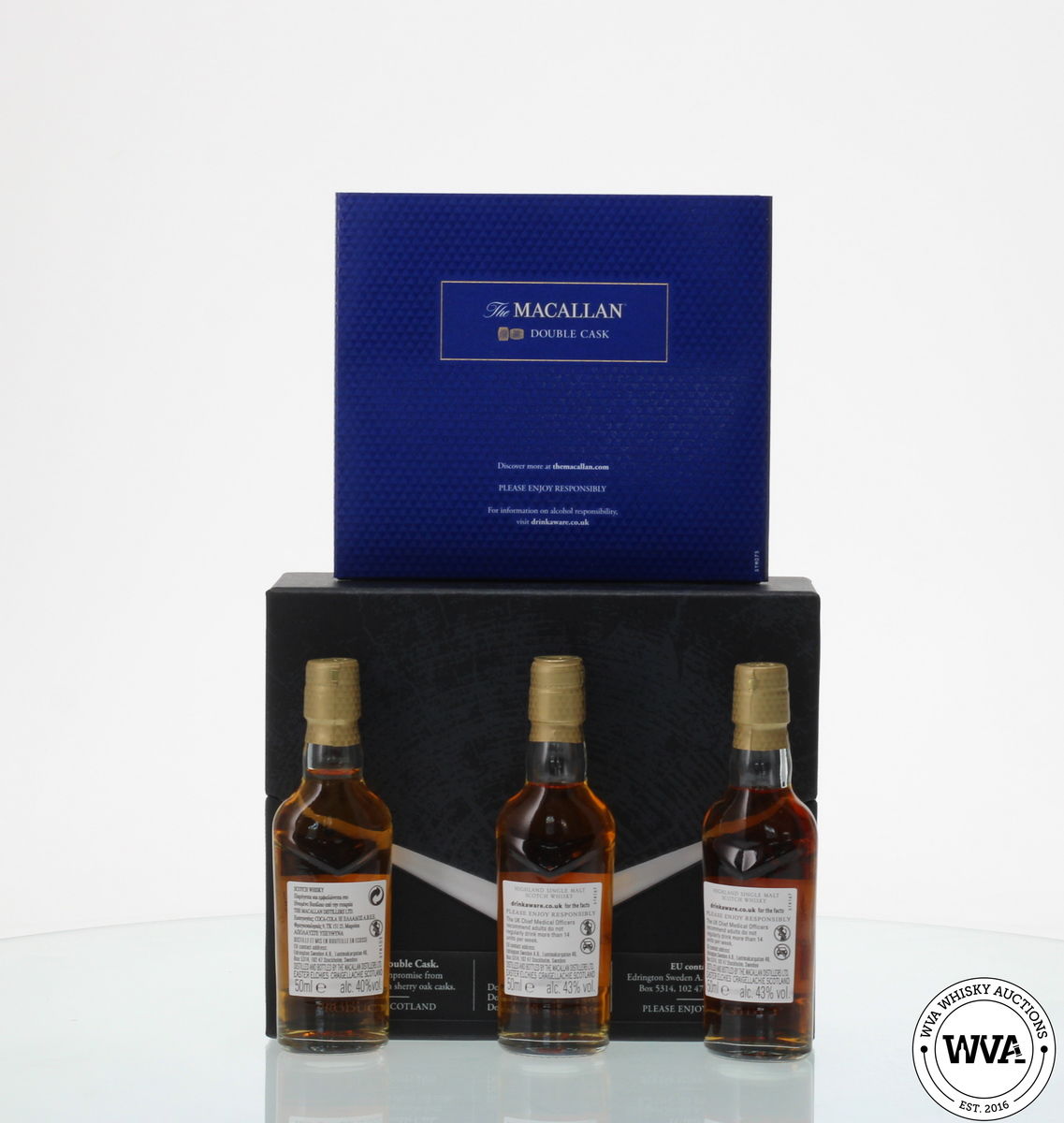 MACALLAN DOUBLE CASK TASTING MINIATURE SET (3x5cl)