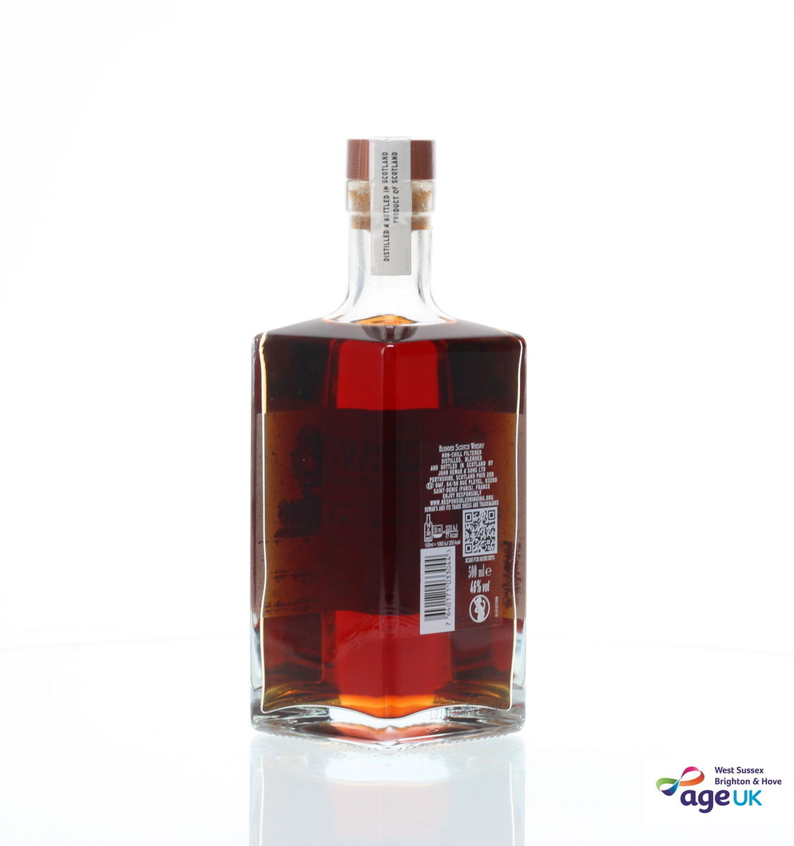 DEWARS 32 YEAR OLD DOUBLE DOUBLE - AGE UK CHARITY BOTTLE