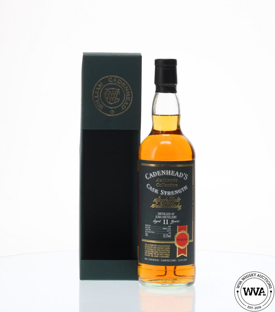 JURA 11 YEAR OLD - CADENHEADS AUTHENTIC COLLECTION