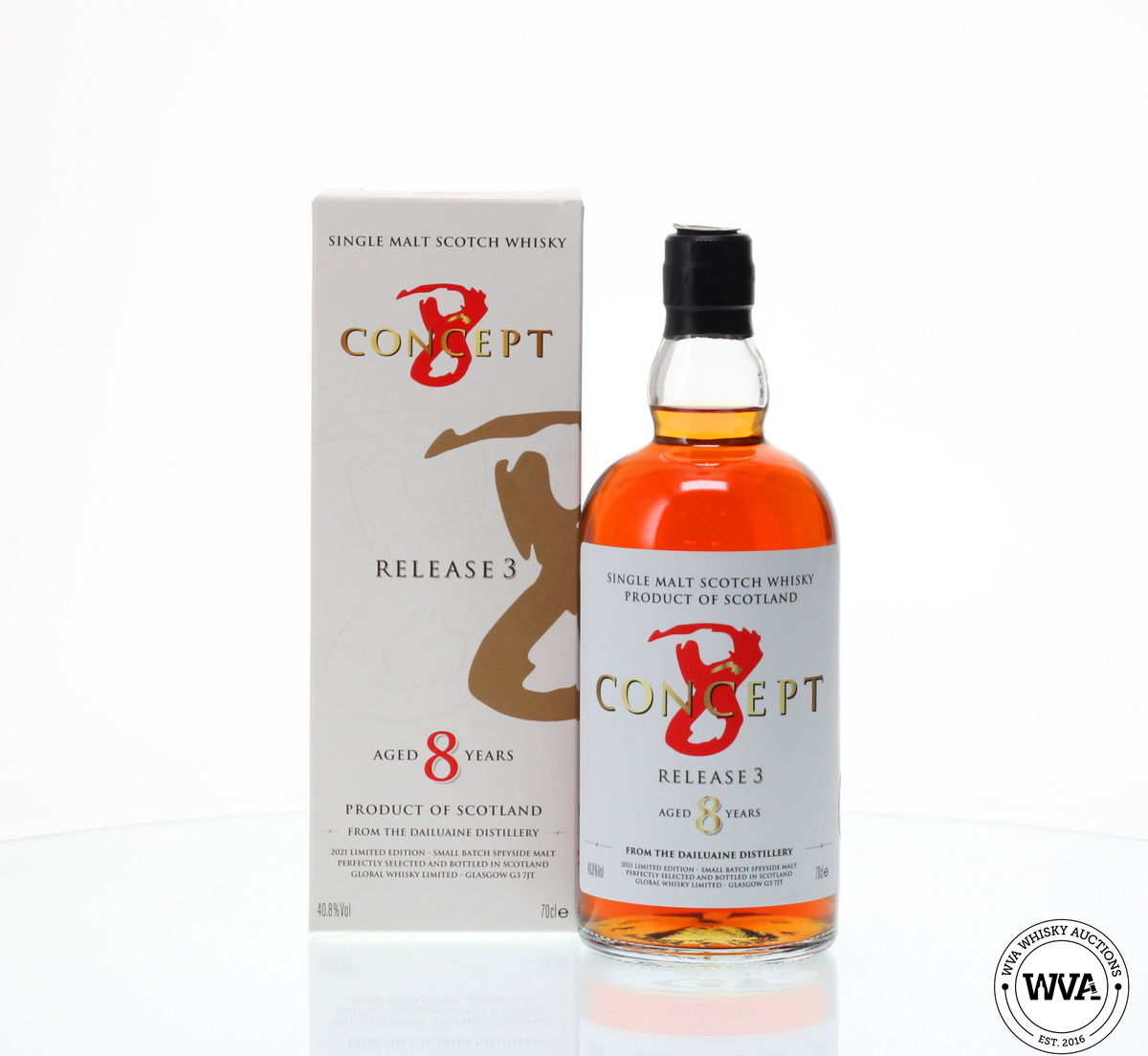 DAILUAINE 8 YEAR OLD - CONCEPT 8 RELEASE 3  