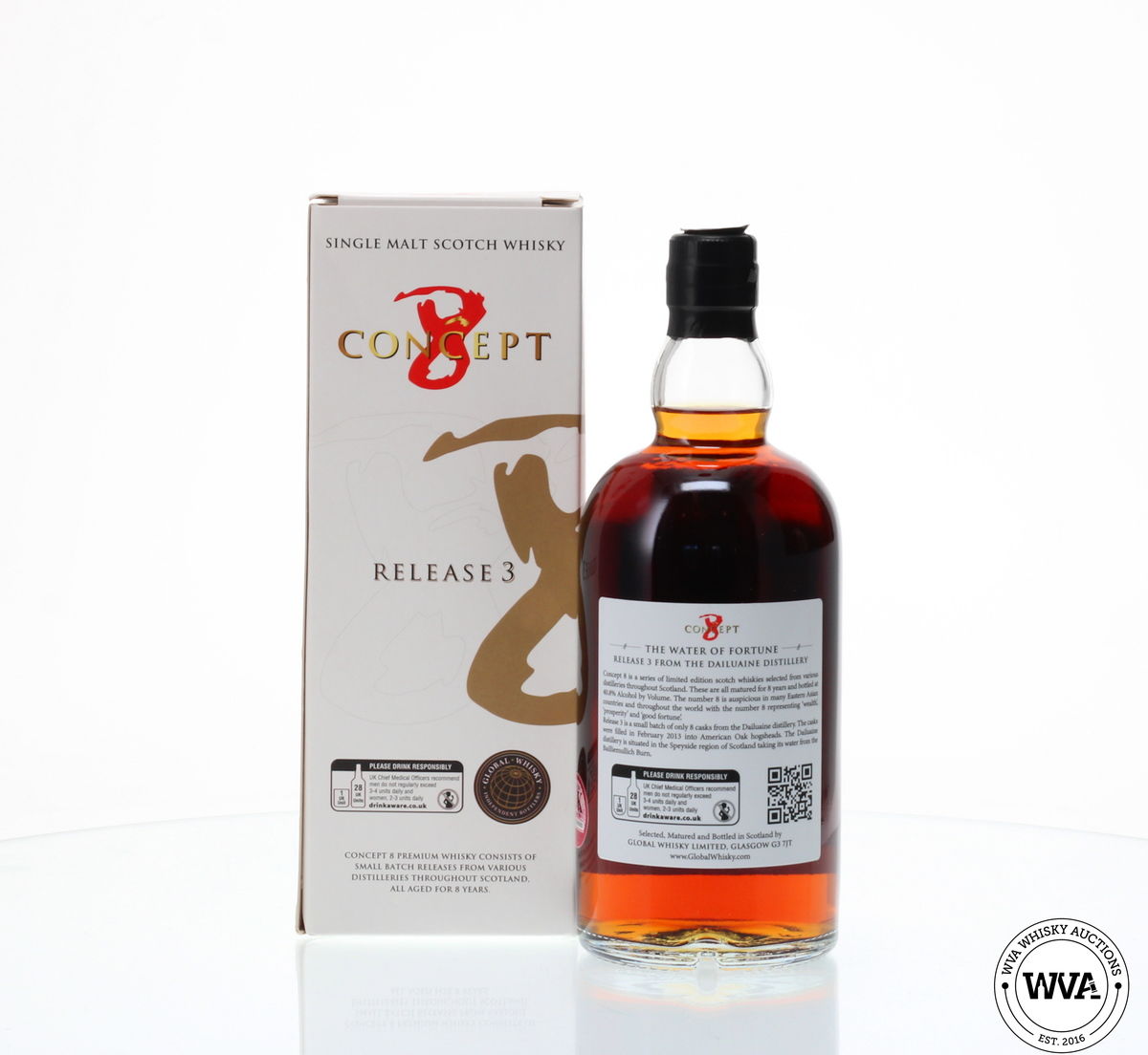 DAILUAINE 8 YEAR OLD - CONCEPT 8 RELEASE 3  