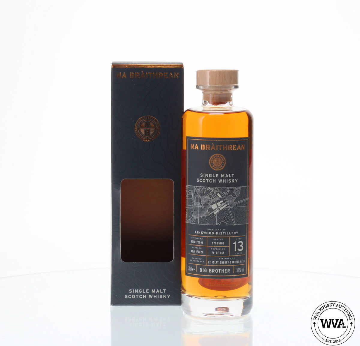 LINKWOOD 13 YEAR OLD - BIG BROTHER (NA BRAITHREAN) SINGLE MALT