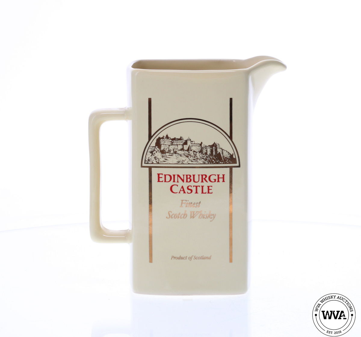 EDINBURGH CASTLE WATER JUG