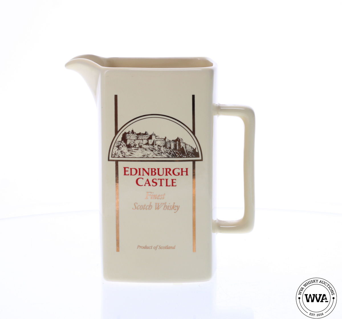 EDINBURGH CASTLE WATER JUG