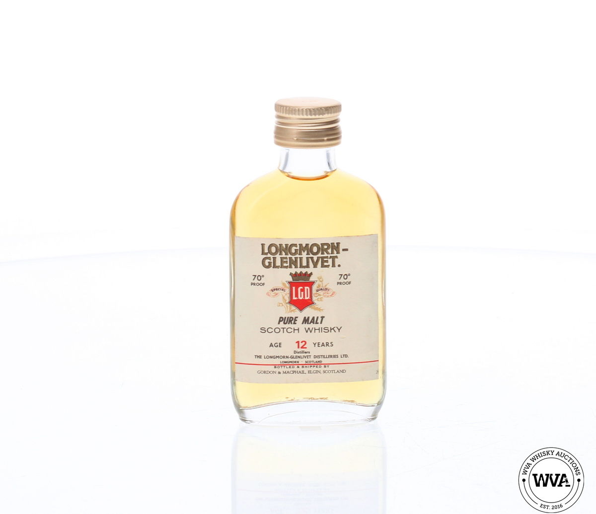 LONGMORN GLENLIVET 12 YEAR OLD MINIATURE 