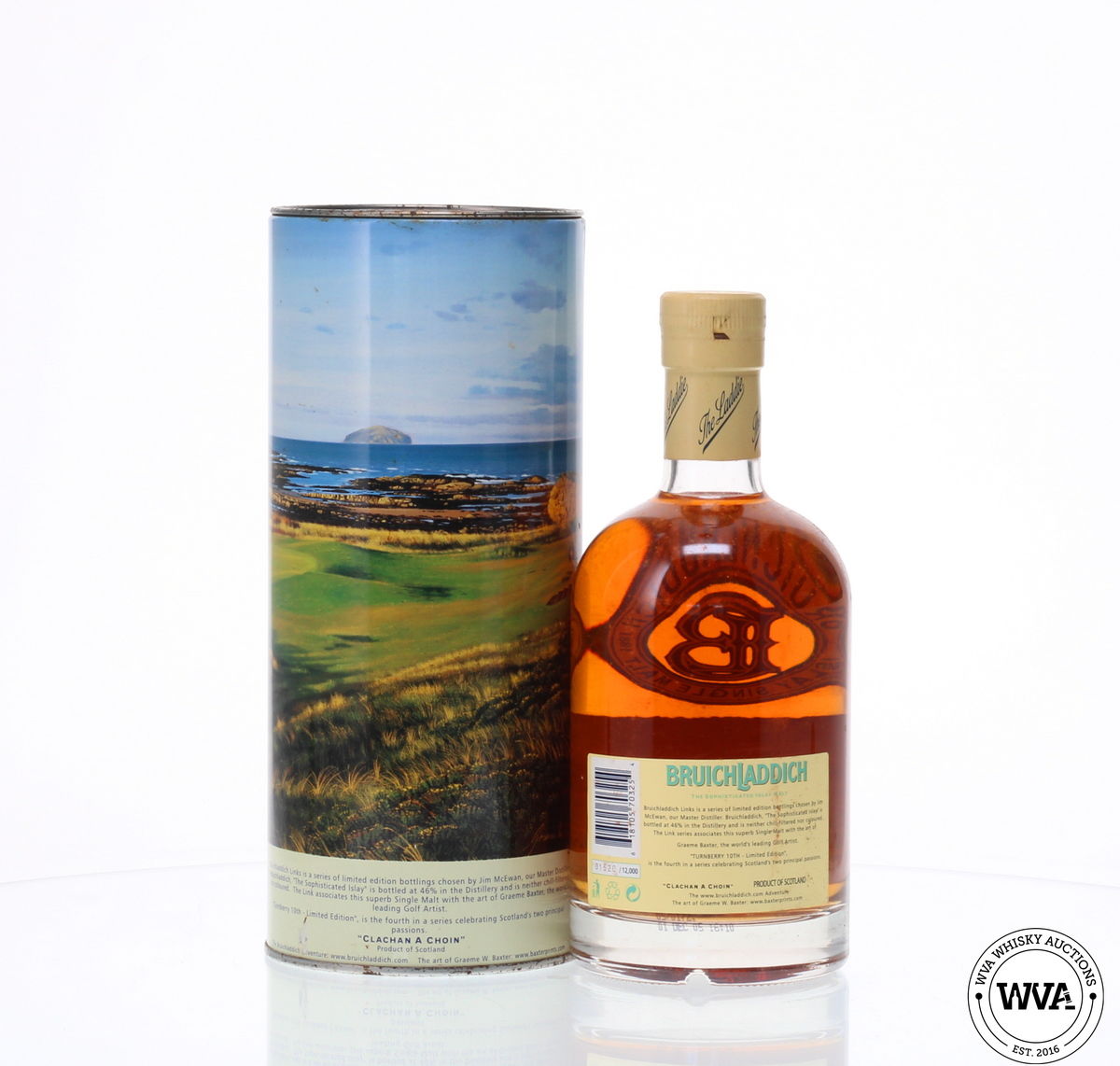 BRUICHLADDICH LINKS - 14 YEAR OLD TURNBERRY 10TH LIMITED EDITION 
