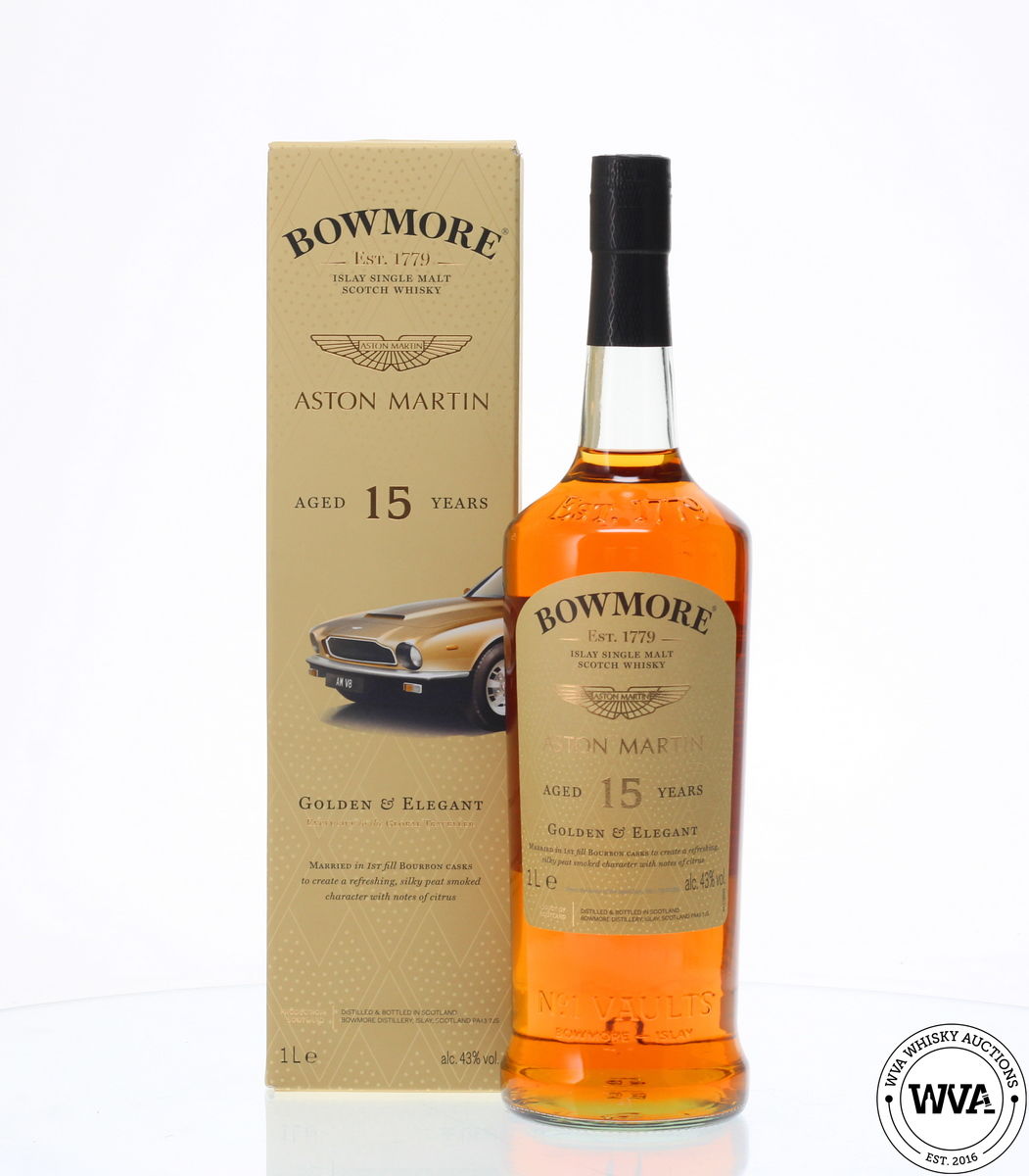 BOWMORE X ASTON MARTIN – 15 YEAR OLD Bowmore x Aston Martin 15 Year Old Aged Malt | Bowmore