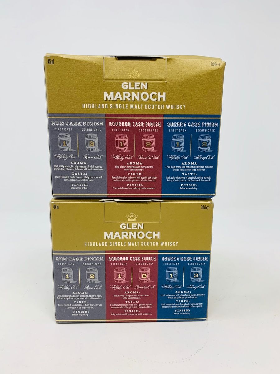 2 x GLENMARNOCH LIMITED RESERVE TRIPLE PACKS