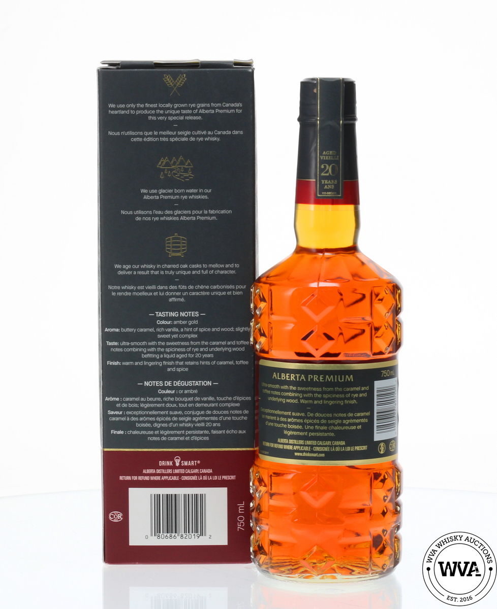 ALBERTA PREMIUM 20 YEAR OLD LIMITED EDITION