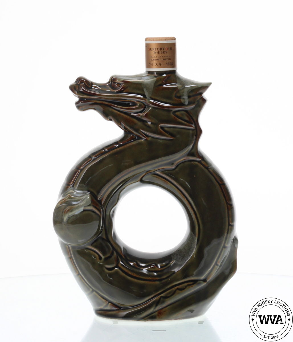 SUNTORY OLD WHISKY DECANTER - YEAR OF THE DRAGON