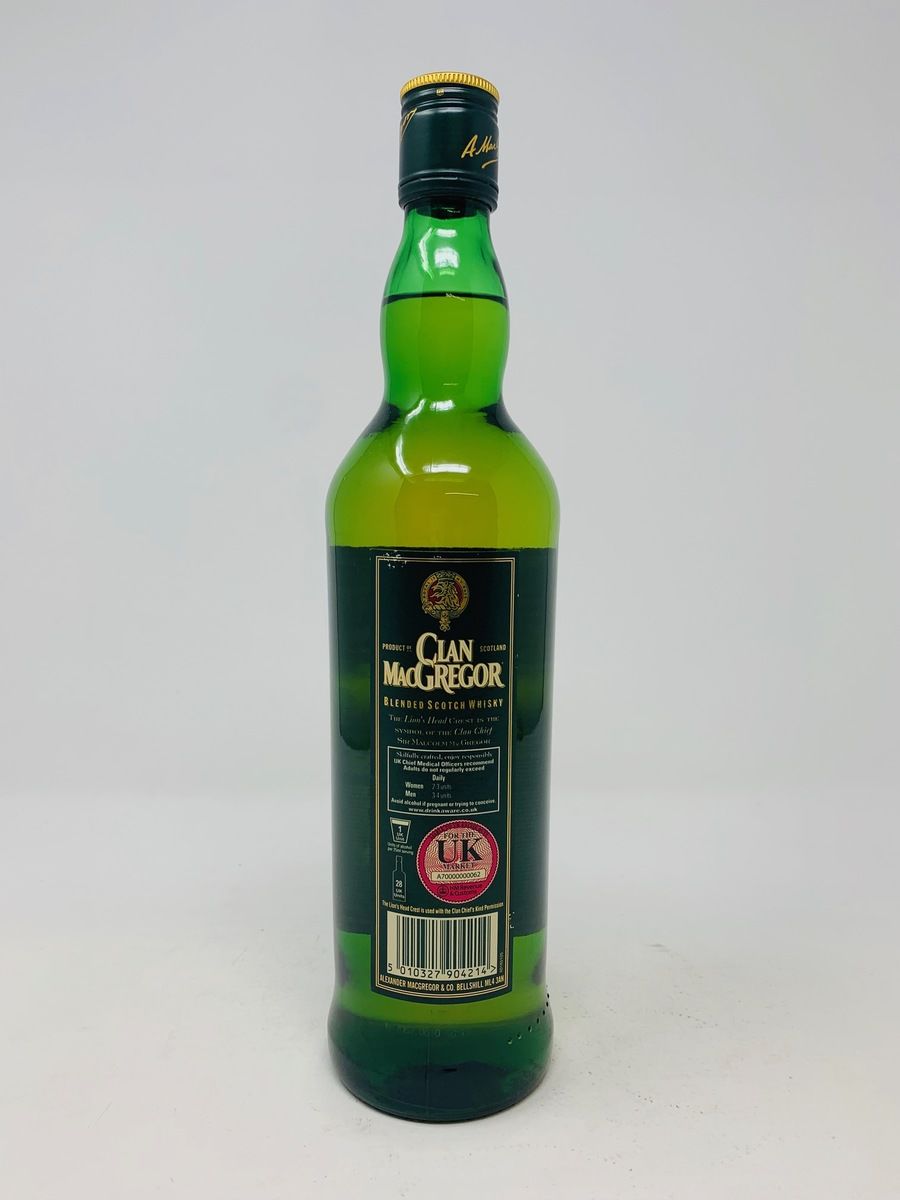 CLAN MACGREGOR BLENDED SCOTCH WHISKY