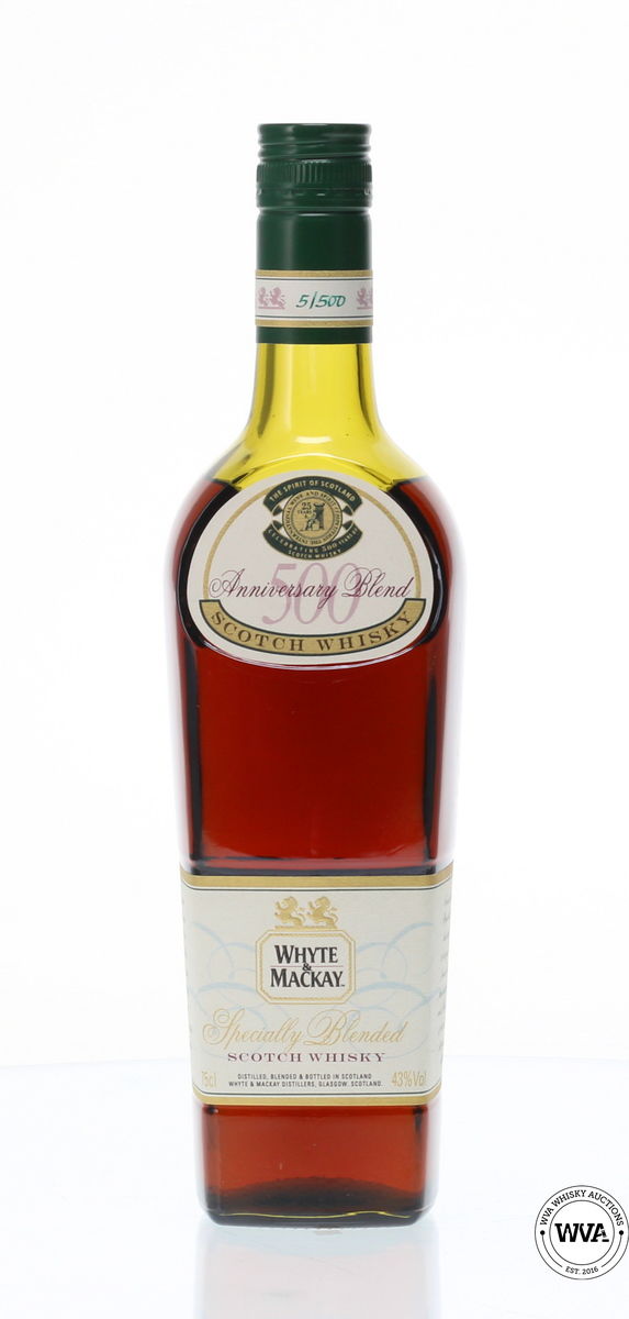 WHYTE & MACKAY 500 YEARS ANNIVERSARY BLEND 