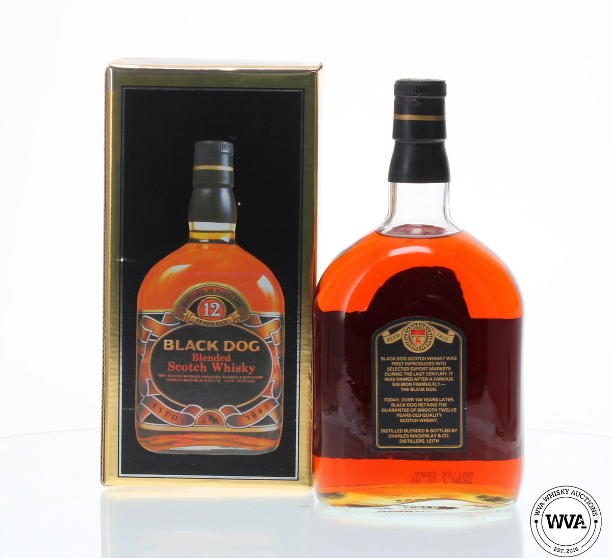 BLACK DOG 12 YEAR OLD