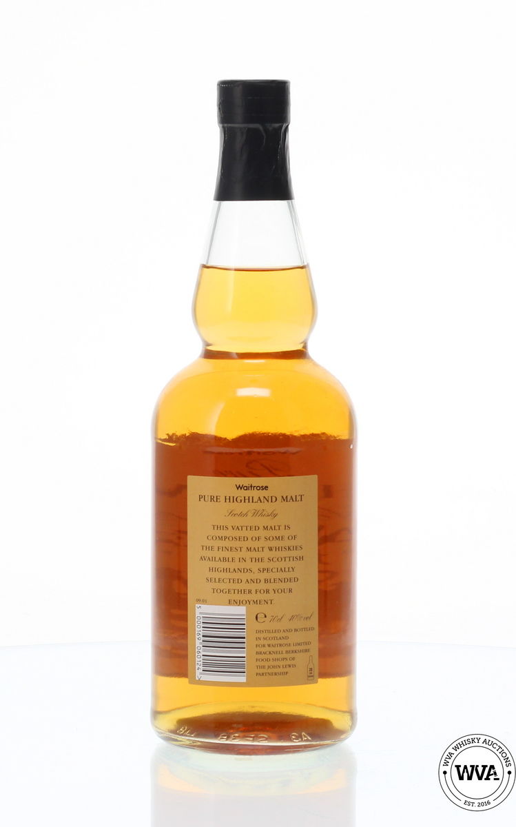 PURE HIGHLAND MALT FOR WAITROSE 