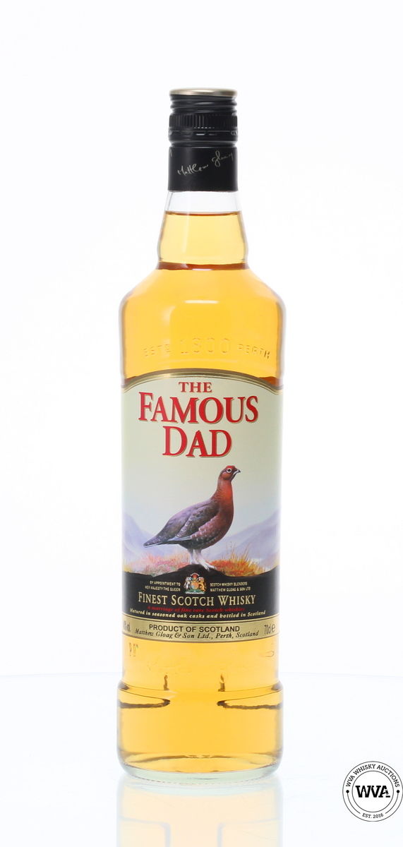 FAMOUS GROUSE "FAMOUS DAD" BOTTLE