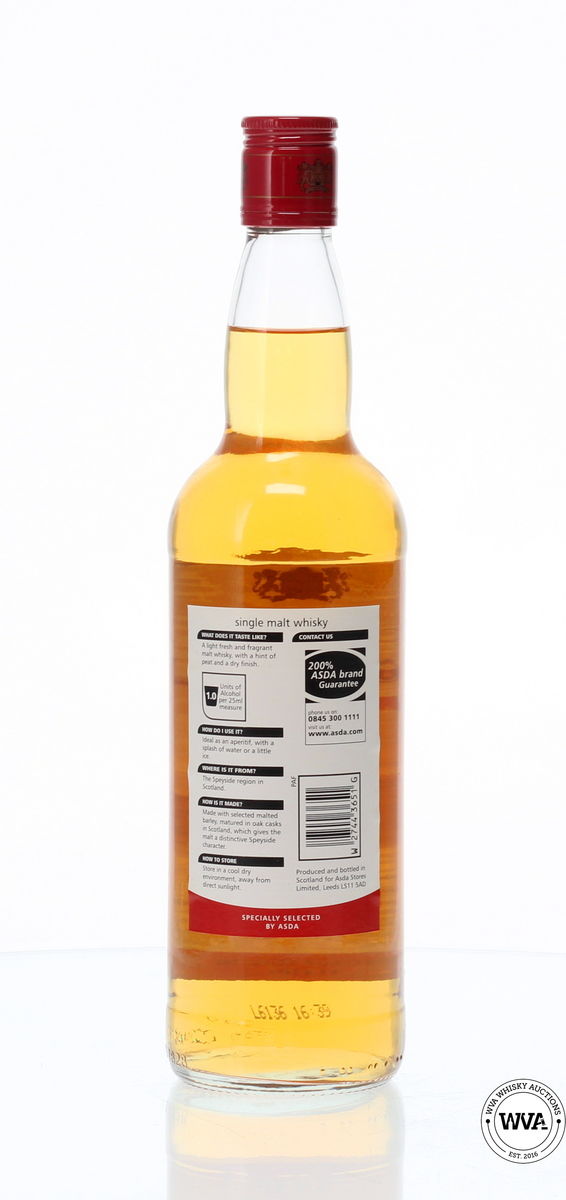ASDA SINGLE MALT SCOTCH WHISKY