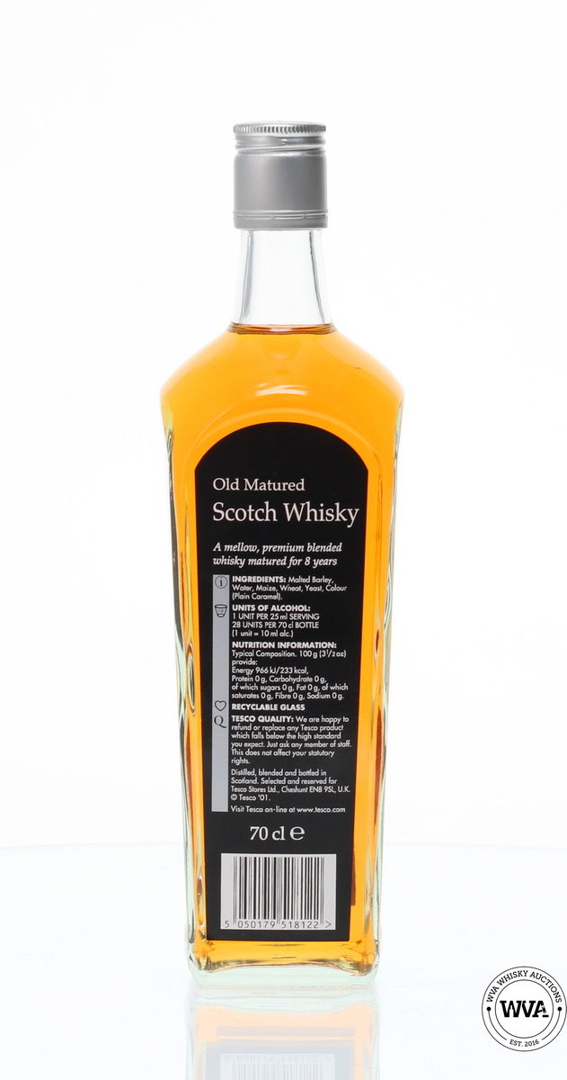 TESCO'S FINEST 8 YEAR OLD SCOTCH WHISKY