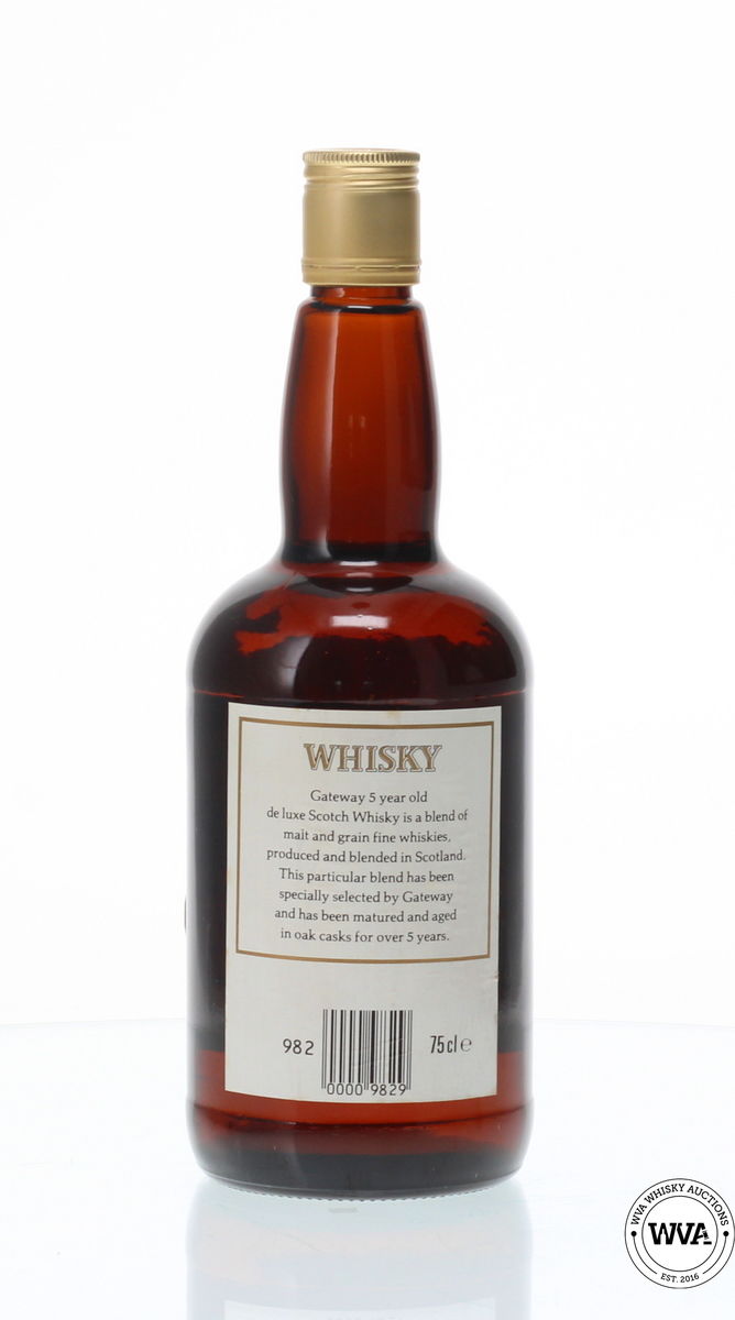 GATEWAY 1980's 5 YEAR OLD BLENDED SCOTCH WHISKY