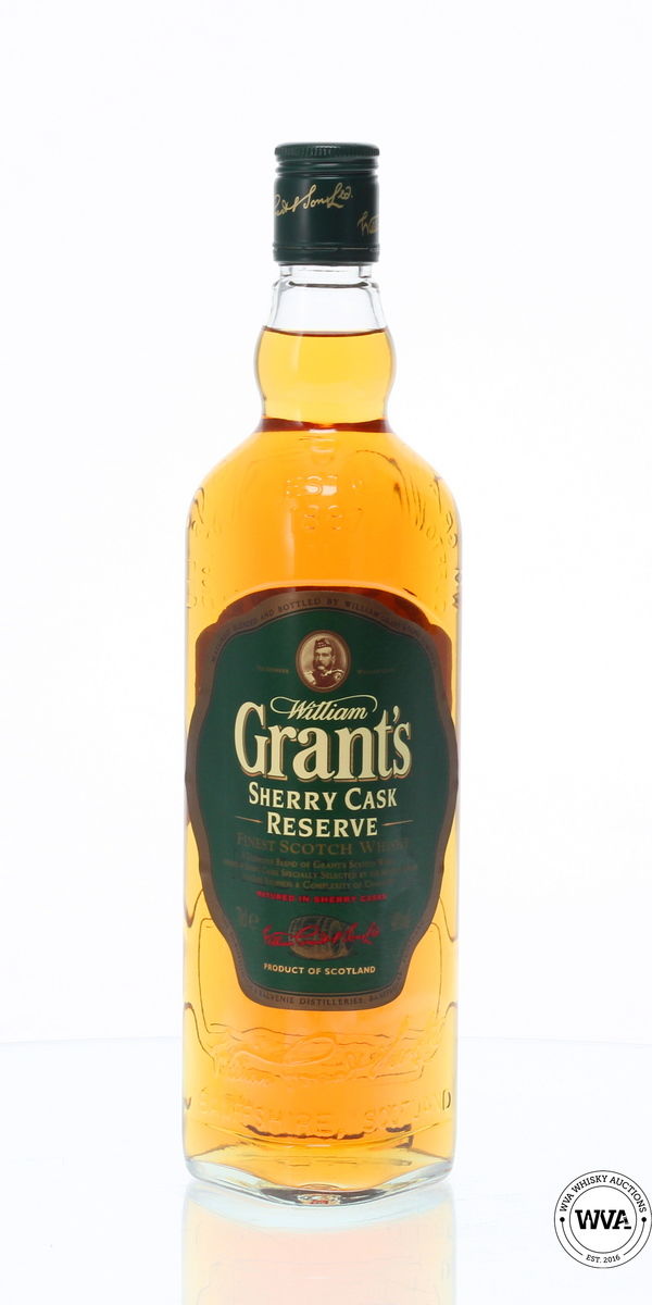 GRANTS SHERRY CASK RESERVE 