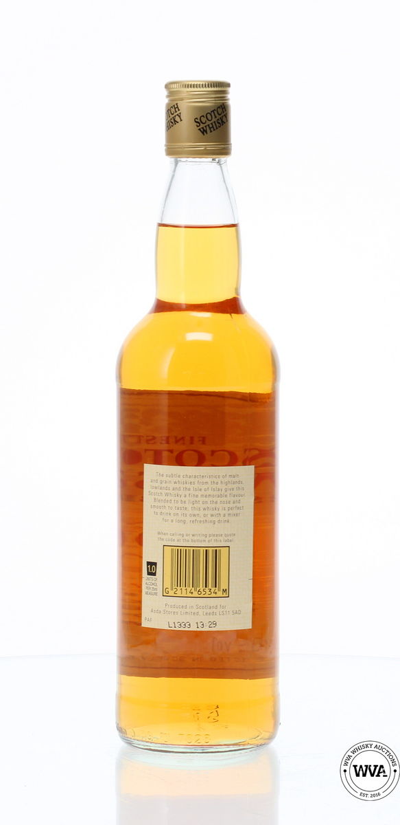 ASDA BLENDED FINEST SCOTCH WHISKY