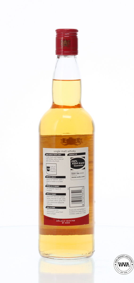 ASDA SINGLE MALT SCOTCH WHISKY