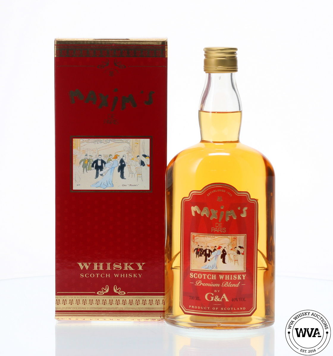 MAXIM'S DE PARIS SCOTCH WHISKY