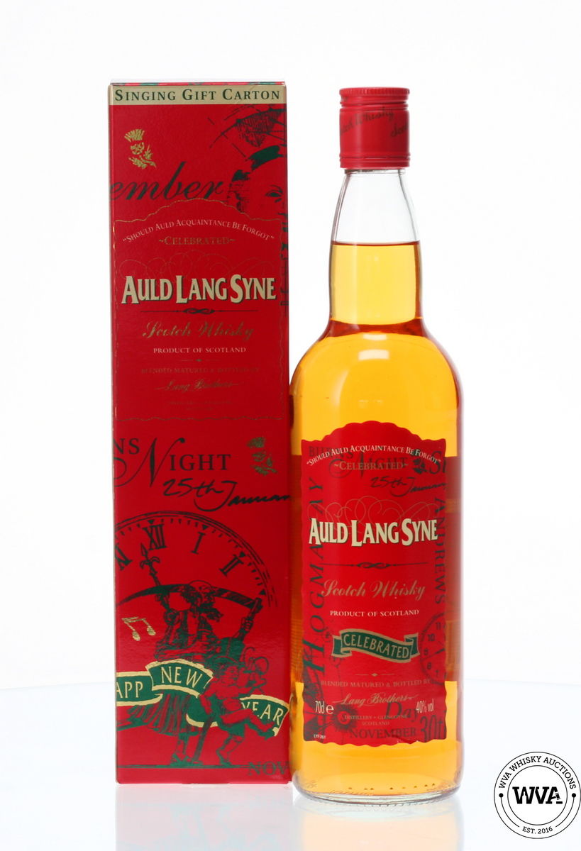 AULD LANG SYNE SCOTCH WHISKY