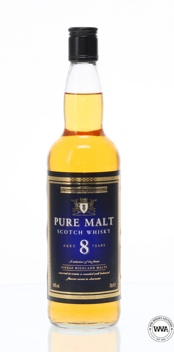 PURE MALT 8 YEAR OLD - WM MORRISON
