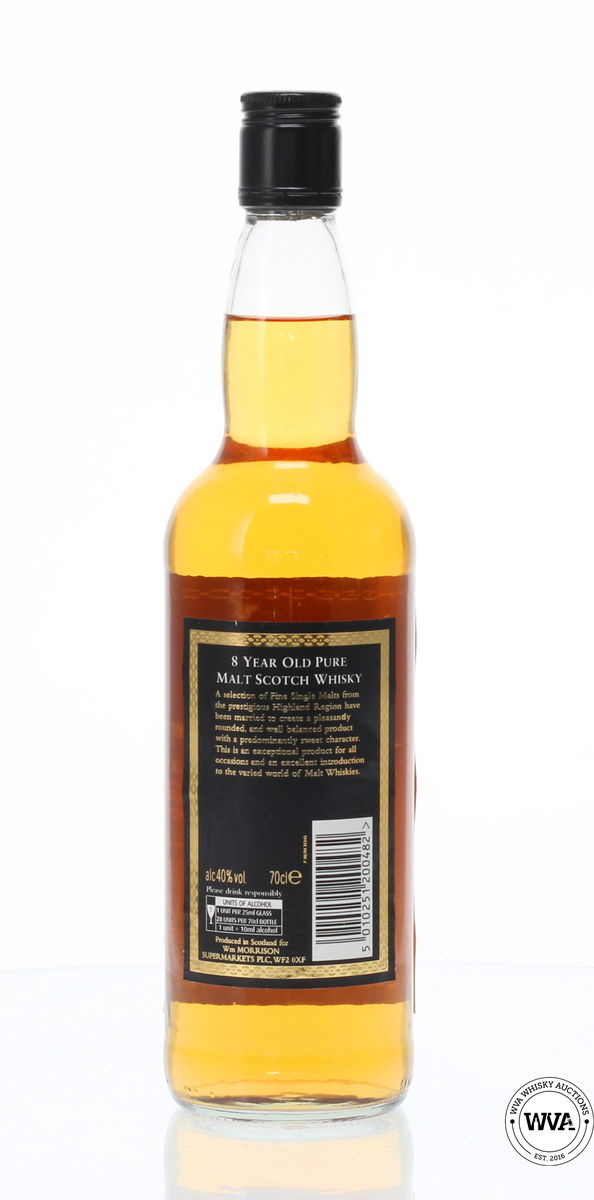 PURE MALT 8 YEAR OLD - WM MORRISON