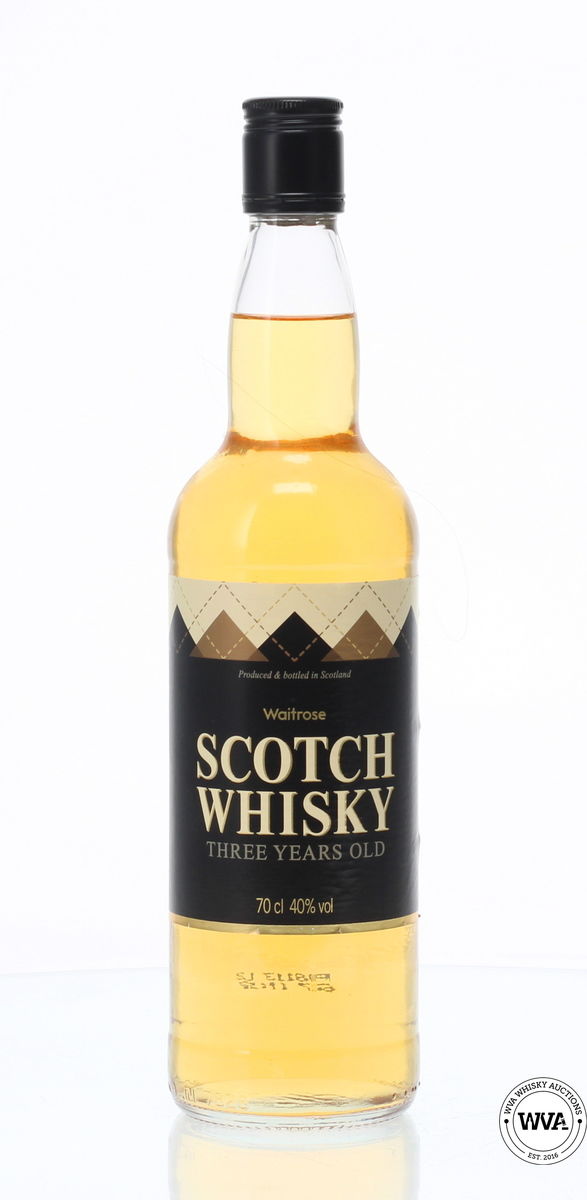 WAITROSE 3 YEAR OLD SCOTCH WHISKY