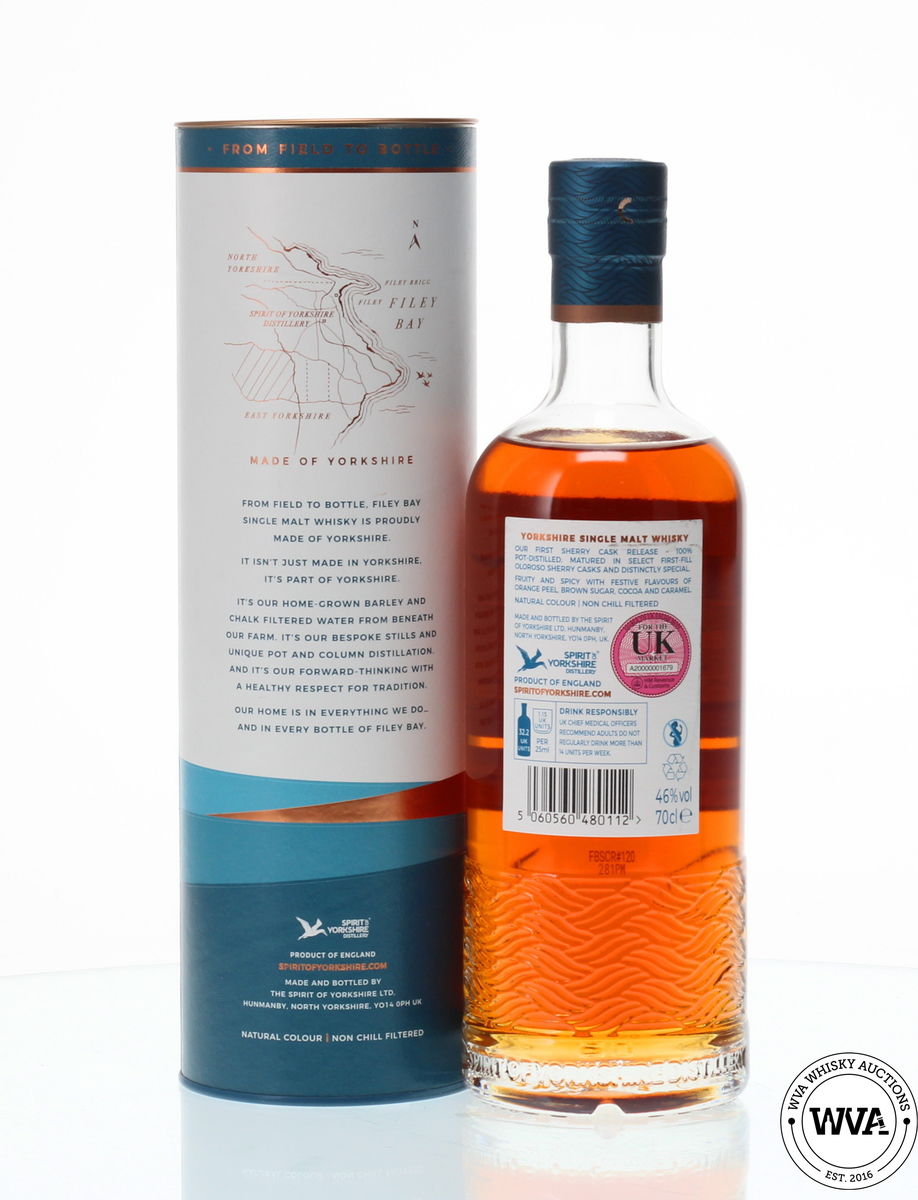 FILEY BAY - SHERRY CASK RESERVE #1 YORKSHIRE SINGLE MALT