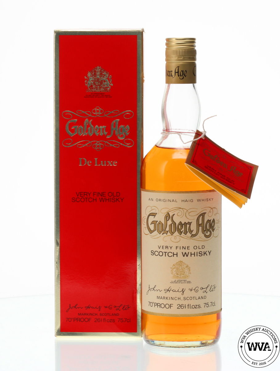 GOLDEN AGE DE LUX SCOTCH WHISKY 1970'S