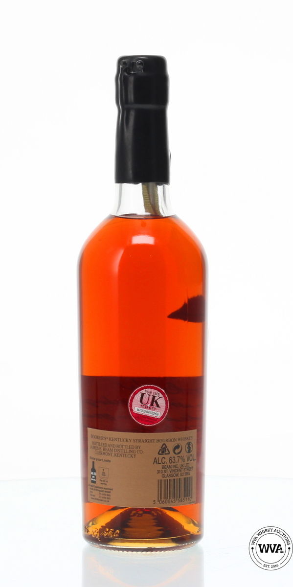BOOKER'S 7 YEAR OLD BOURBON (BATCH 2015-02) 