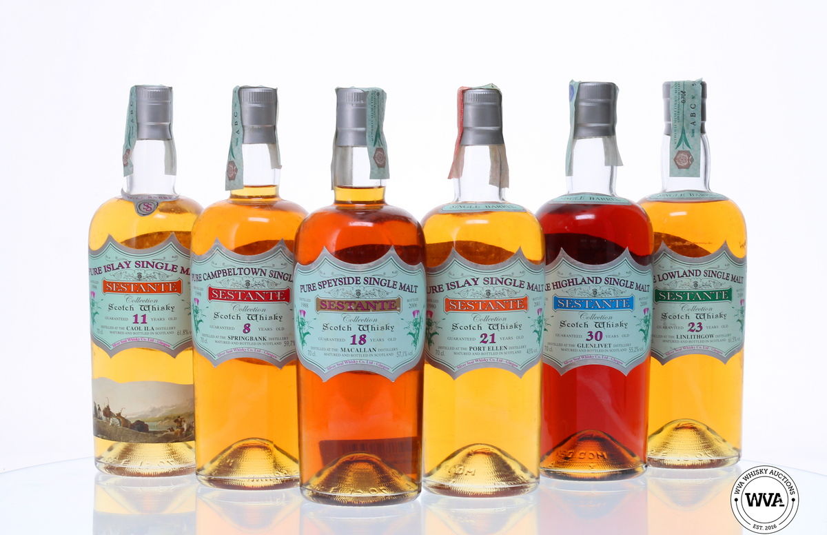 SESTANTE "SILVER SEAL" SET (6X70cl)