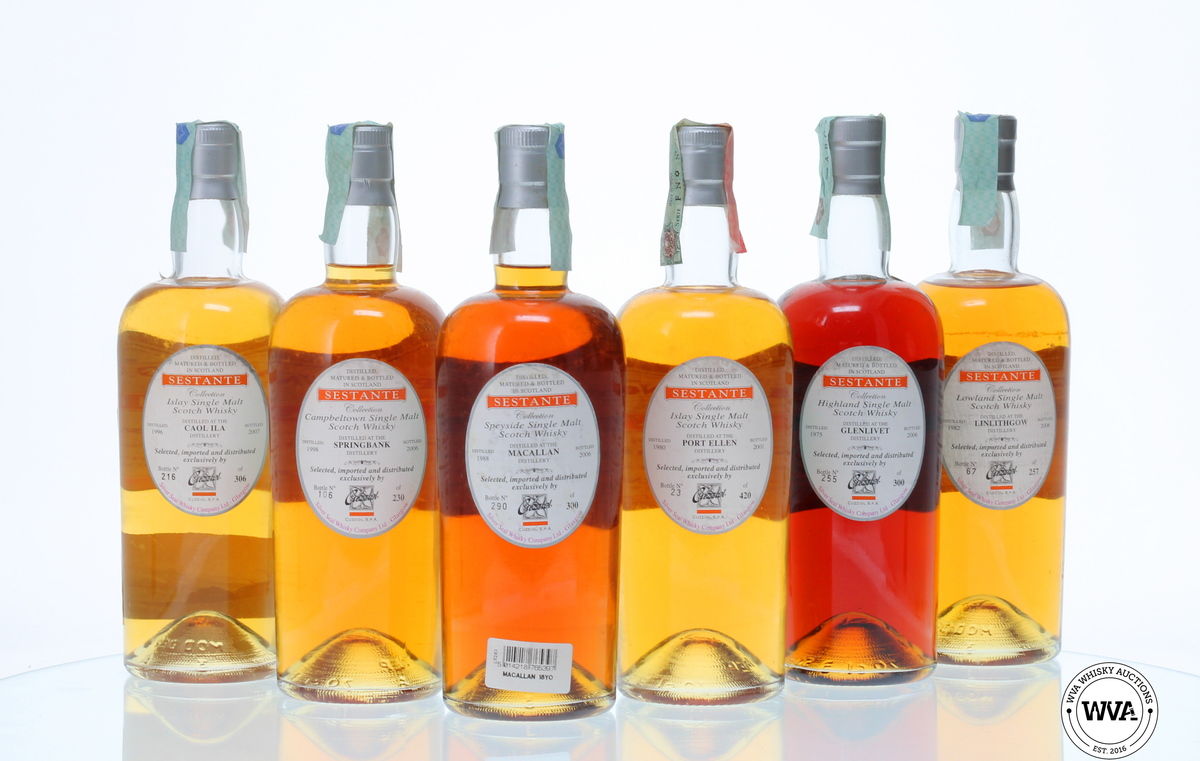SESTANTE "SILVER SEAL" SET (6X70cl)