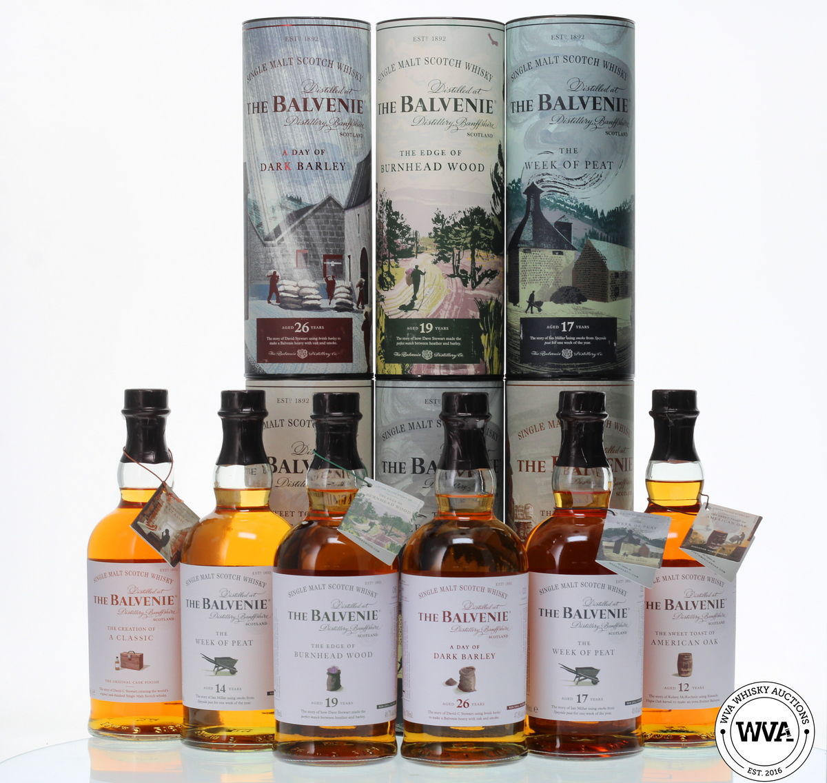 BALVENIE STORIES SET (6X70cl)