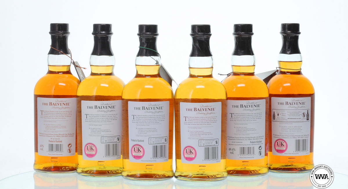 BALVENIE STORIES SET (6X70cl)