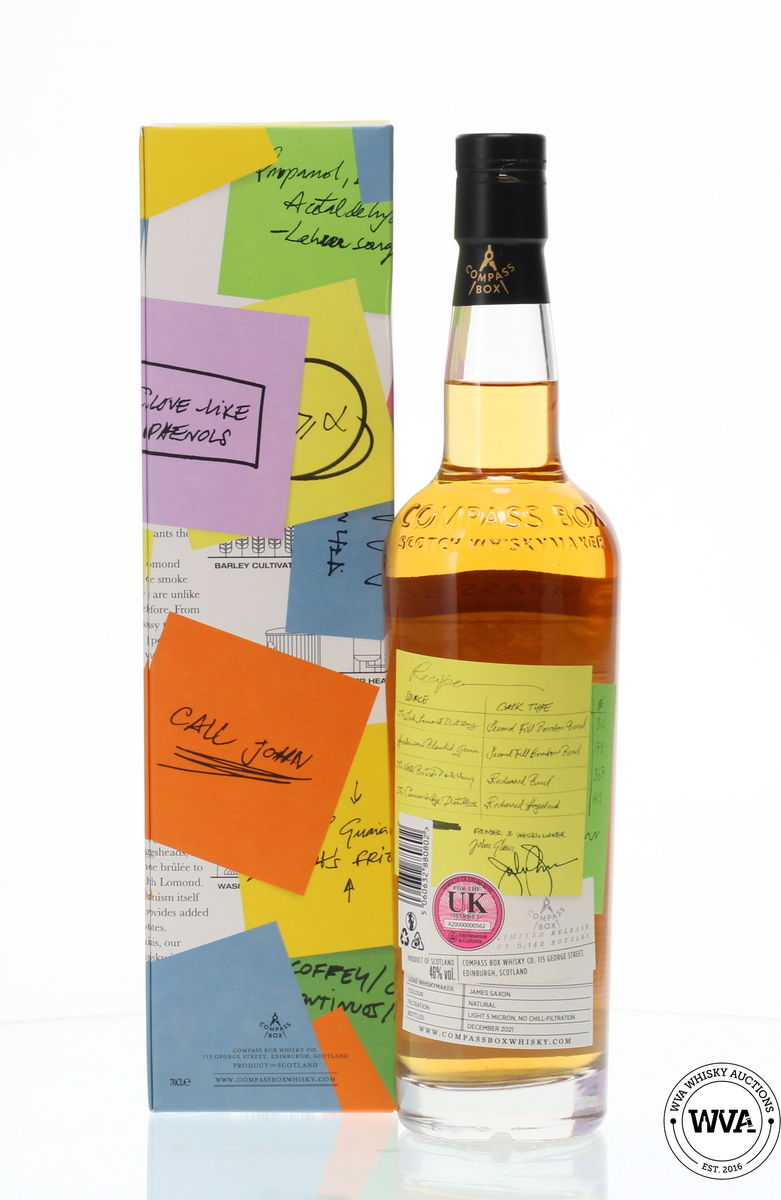 COMPASS BOX - EXPERIMENTAL GRAIN WHISKY