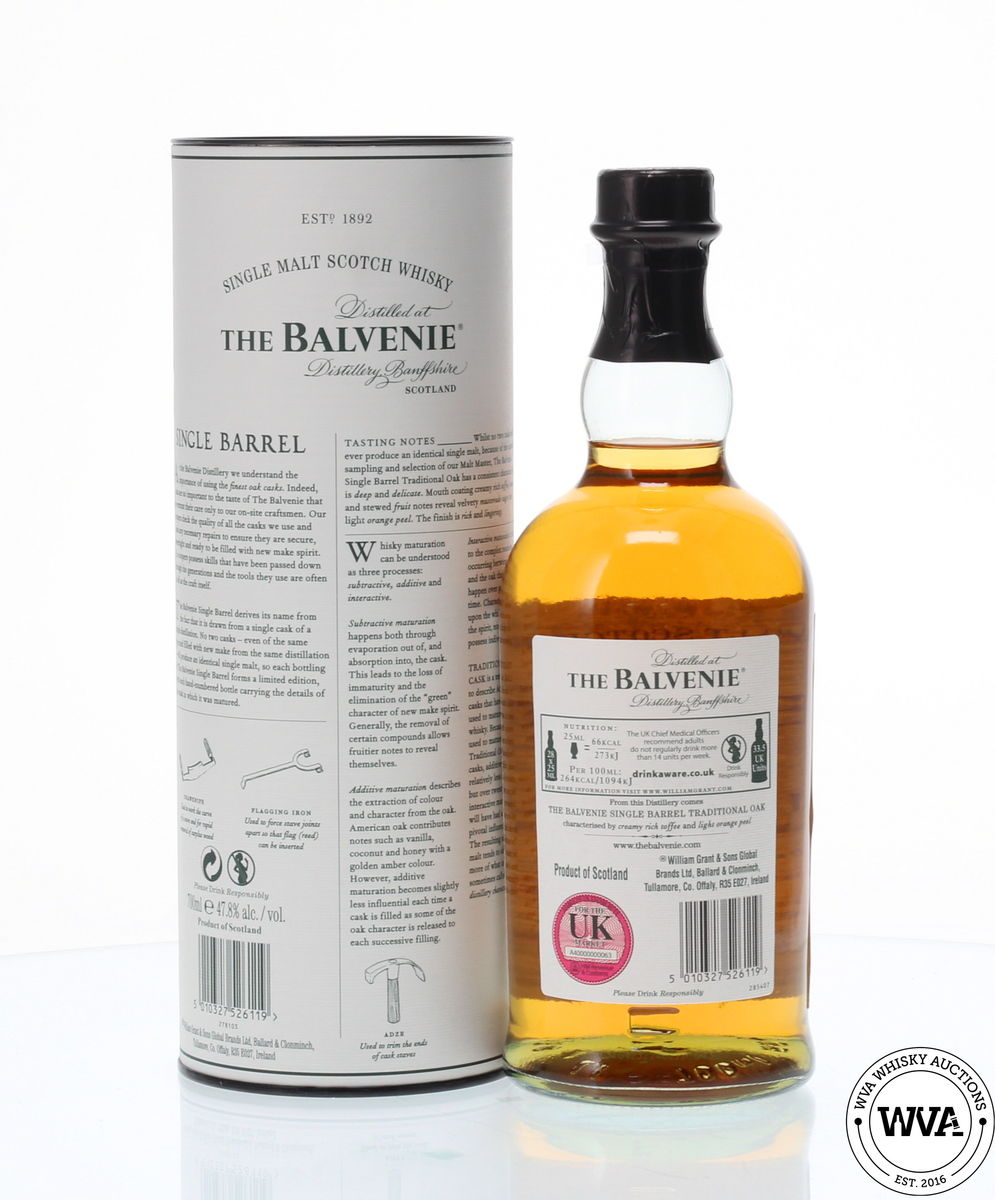 THE BALVENIE SINGLE BARREL 21 YEARS