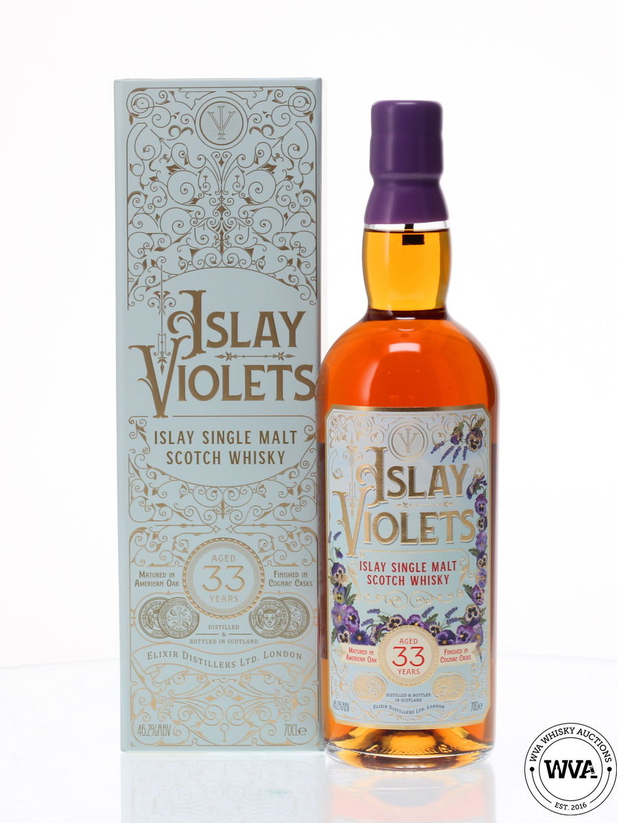 ISLAY VIOLETS 33 YEAR OLD SCOTCH WHISKY