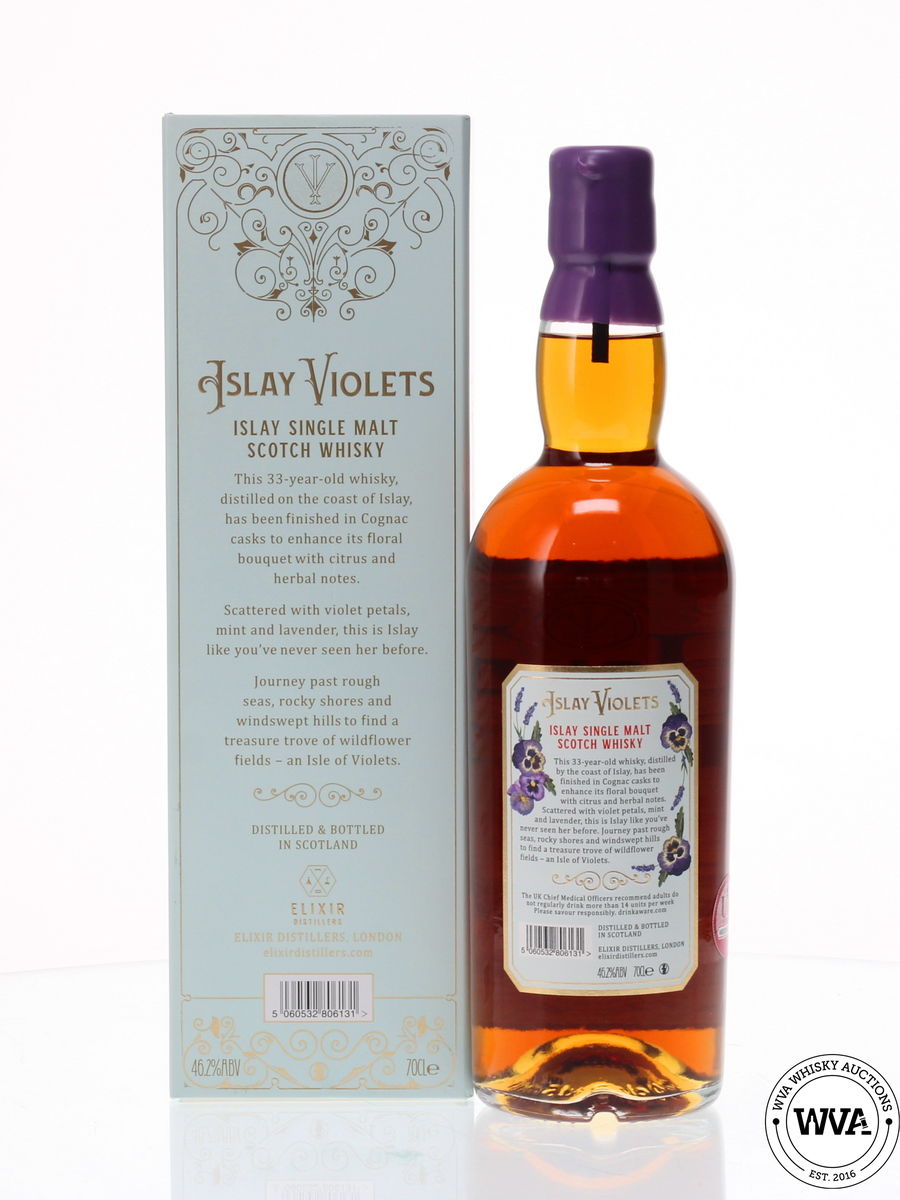 ISLAY VIOLETS 33 YEAR OLD SCOTCH WHISKY
