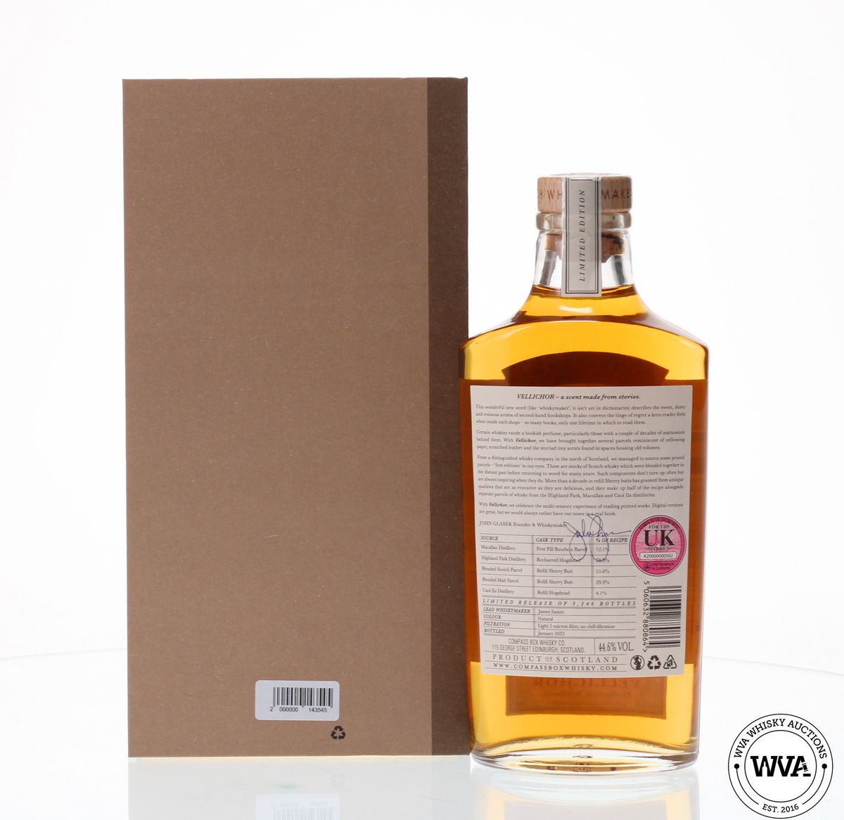 COMPASS BOX - VELLICHOR
